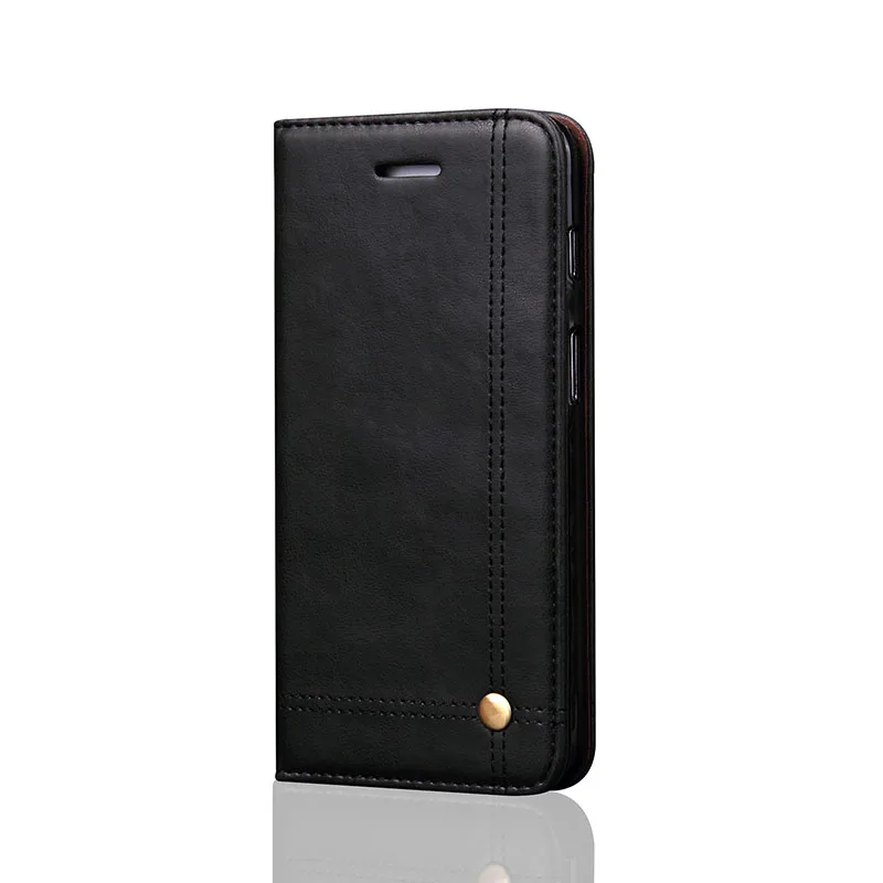 Cychic For One Plus 5 5T Case Leather Flip Wallet Magnetic Luxury Cell Phone OnePlus 6 Cover With Card Slot holder | Мобильные