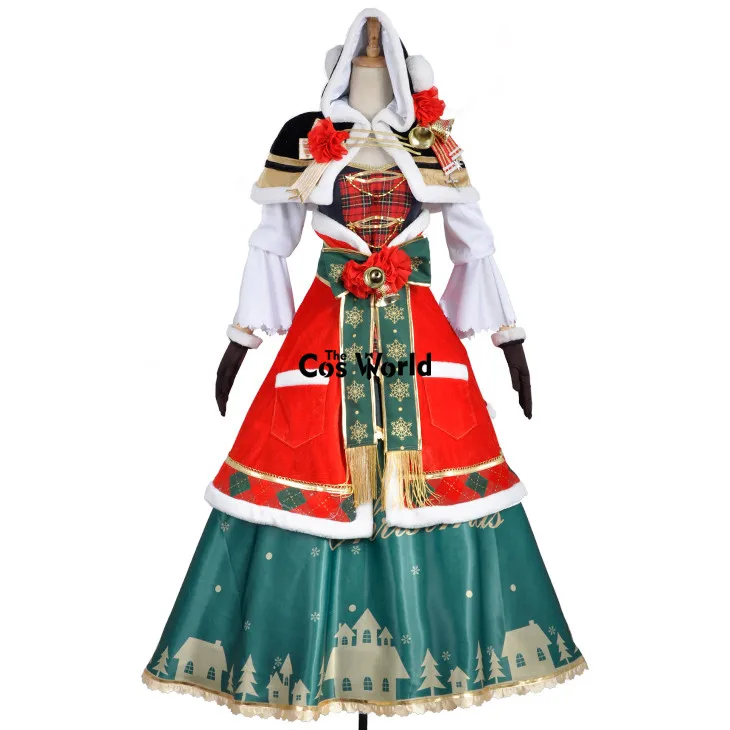 Love Live School Idol Project Minami Kotori рождественское торжественное платье с плащом Униформа