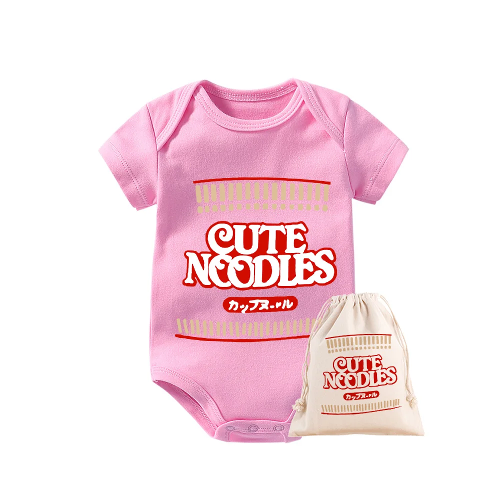 Culbutomind новорожденных Симпатичные Noddles вкусный Еда детское боди Милая одежда для малышей Одежда для новорожденных