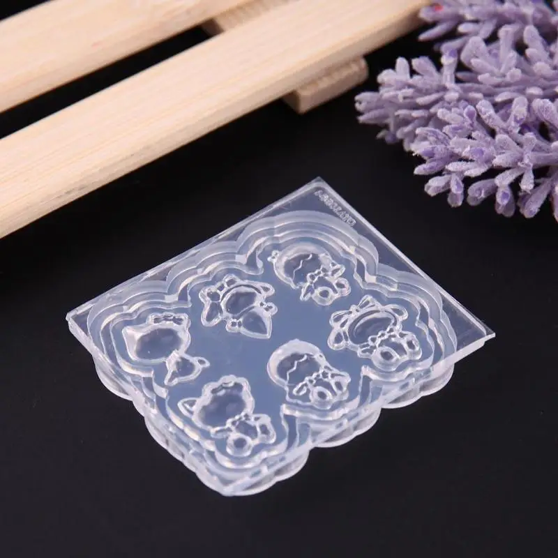 8 форм DIY Дизайн ногтей советы шаблон 3D УФ гель акриловый порошок силиконовая форма Набор Маникюр украшения для ногтей Инструменты