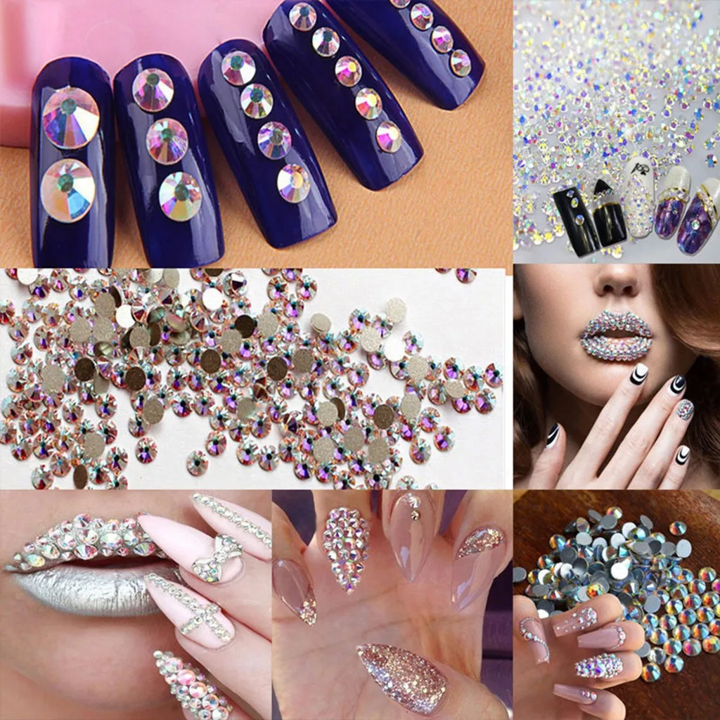 Fashion Giltter Women Nail Art Accessory Ornaments New Stickers DIY Decoration Metal Beauty Lady For | Красота и здоровье