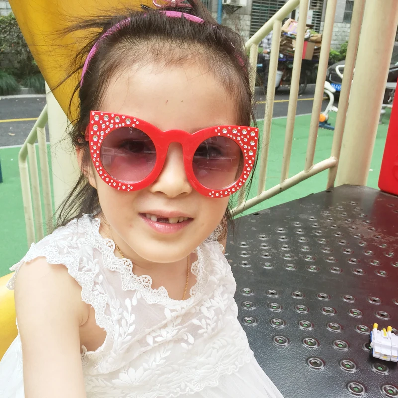 Солнцезащитные очки кошачий глаз для детей 3-8 лет | Аксессуары одежды