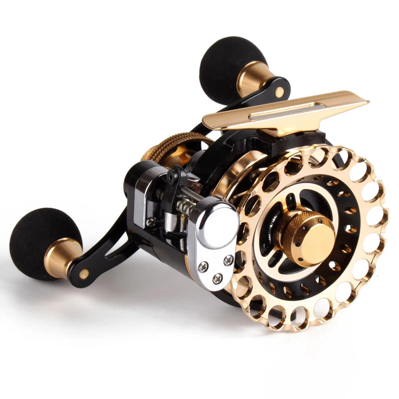 

Top-Quality Full Metal Fishing Raft Saltwater Fly Fishing Reel 10+1BB 2.6:1 Left/Right Hand Optional Bait Casting Ice Fish Wheel