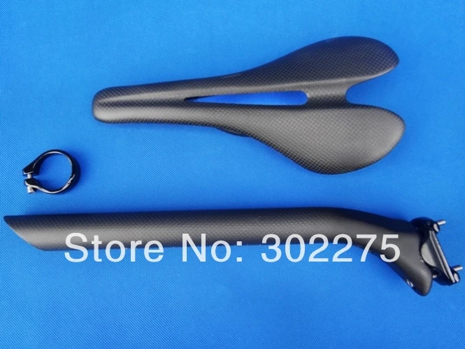 Набор деталей для велосипеда: полностью углеродное матовое седло шоссейного