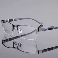 cubojue glasses frame men fashion eyeglasses man prescription spectacles myopia optical eyeglass semi rimless male eyewear