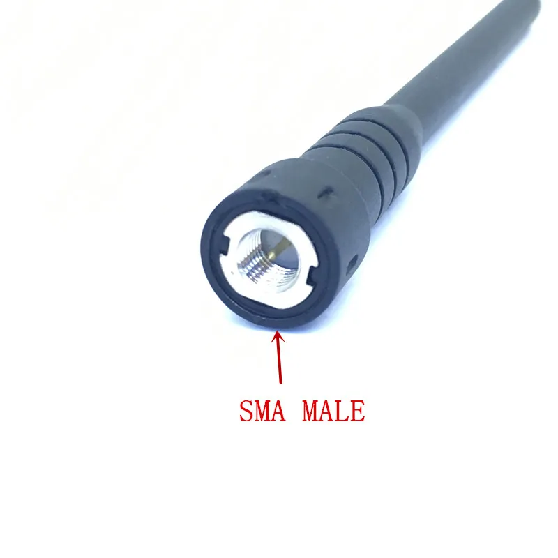 5 шт./лот телескоп Гибкая SMA Мужская UHF VHF двухдиапазонная антенна для Yaesu Vertex Linton