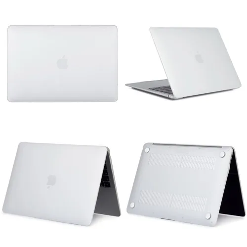Matte Transparent New Laptop Case For Apple Macbook Air Pro Retina 11 12 13 15,Cover for mac book New Pro 13.3 15.4 inch With Touch Bar,A1932+Gift - Цвет: Matte Transparent