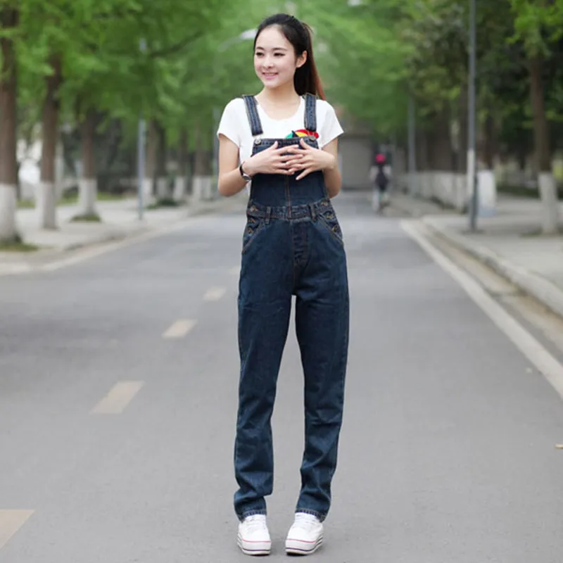 Free Shipping 2021 New Fashion Straight Pants For Women Plus SizeS-4XL High Quality Trousers Denim Jeans Jumpsuits And Rompers