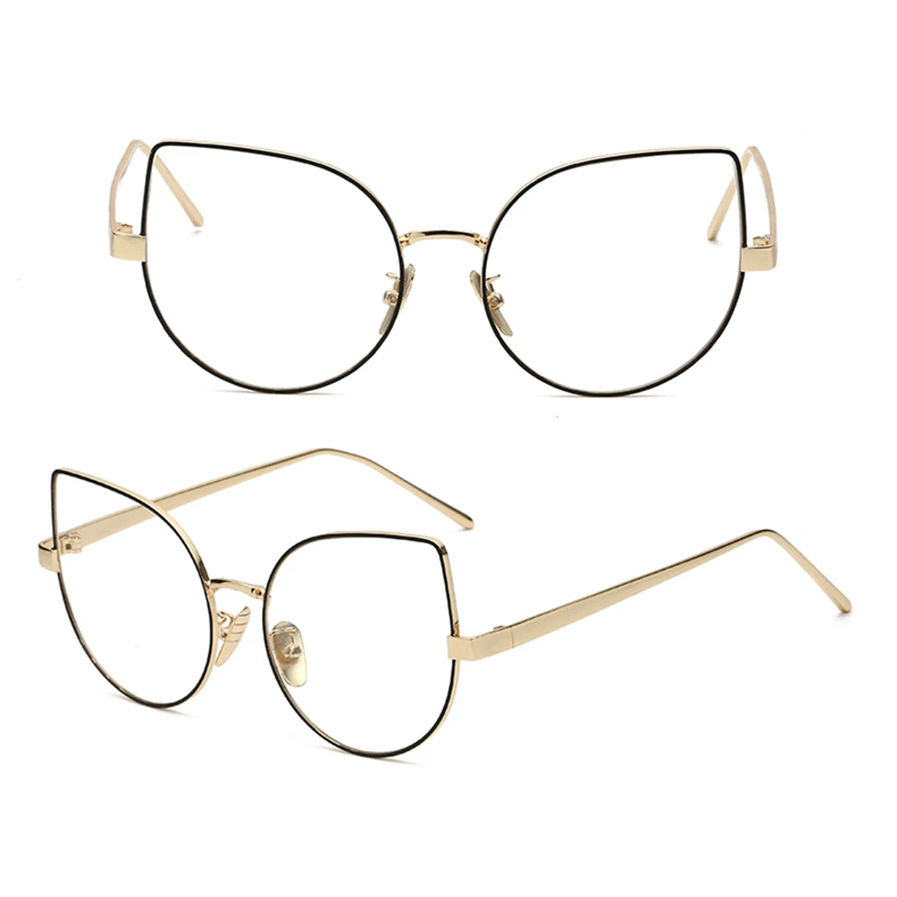 2019 реальные продажи офисные женские очки большого размера кошачий глаз