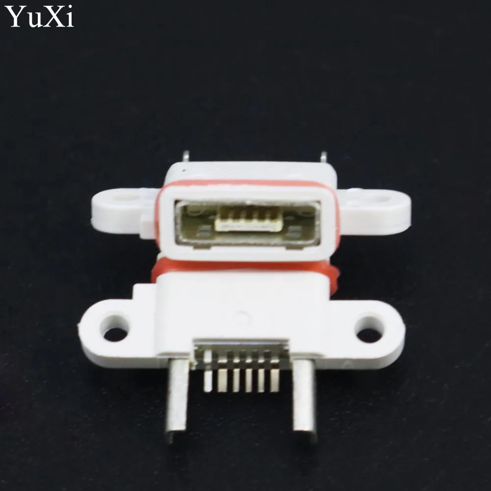 Мини-разъем micro USB YuXi гнездо для зарядного порта запасные части 5-контактный