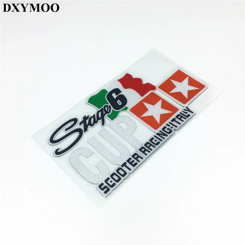 Звезды Стайлинг автомобиля наклейки для итальянской немецкой сцены 6 Кубков