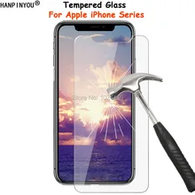 Жесткое Закаленное стекло Защитная пленка для экрана Apple iPhone X Xs