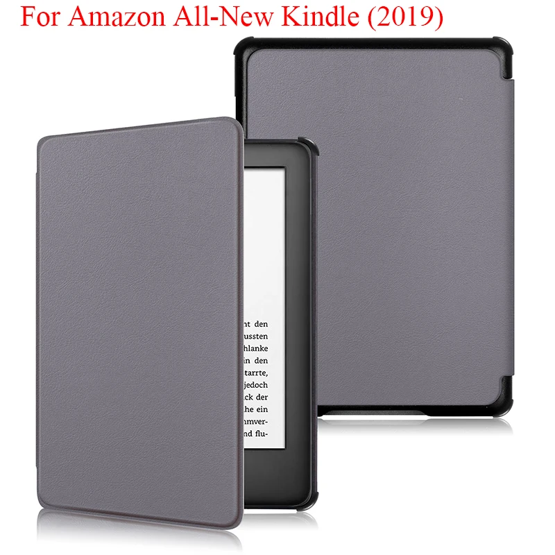 Однотонный чехол для нового Amazon Kindle 2019 10 го поколения 6 дюймов электронная книга