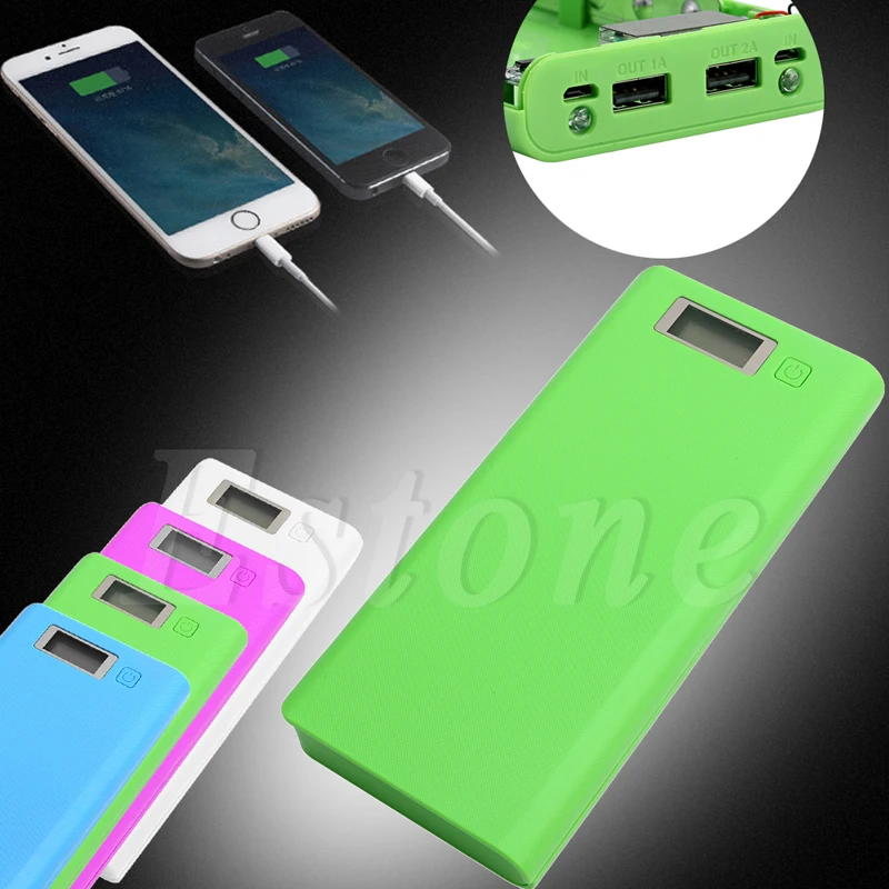 Чехол для зарядного устройства DIY USB 8 шт. держатель аккумулятора 18650 телефона|usb