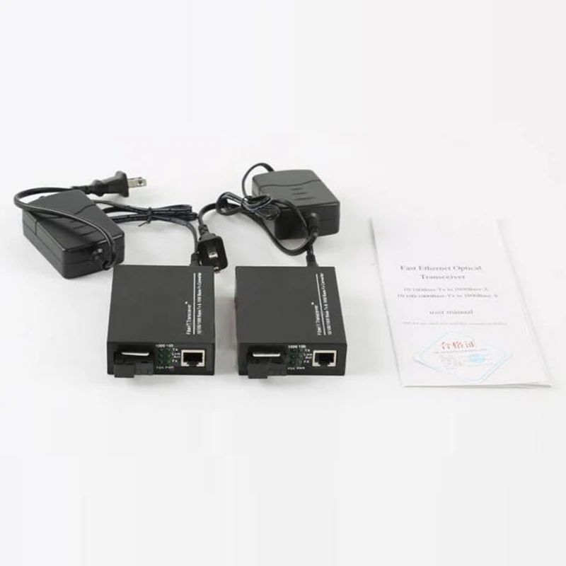 1 пара 1000 база 25G SC Simplex mode волоконно оптический RJ45 Enternet медиа конвертер Netlink