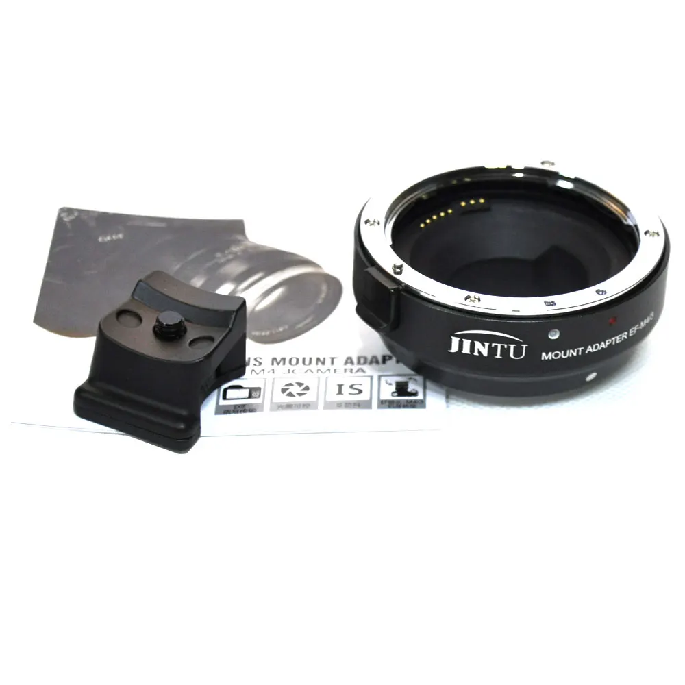Ручной адаптер для электронного крепления JINTU MF Canon EOS EF объектив с объективом