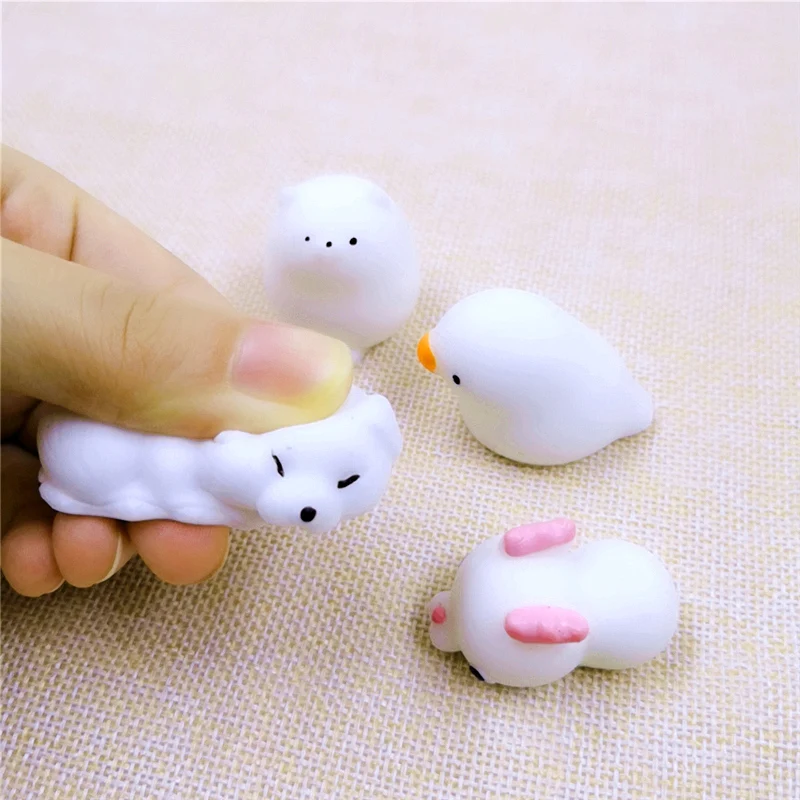 4 шт./лот Kawaii Squishy милые животные мини разжимаются медленно мягкие руки | Ремешки для телефонов -32872732105