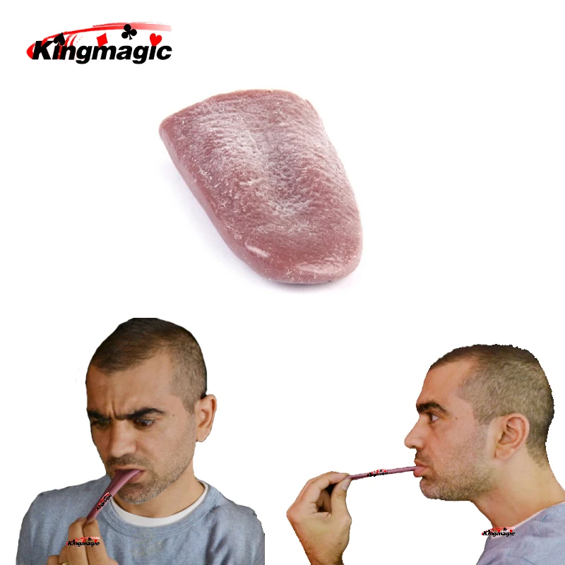 

1 шт. приспособление для розыгрышей шуточные трюки забавная Новинка игрушка для розыгрышей Забавный искусственный язык приколы для Хэллоуина практичный инструмент