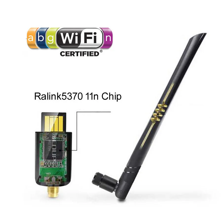 USB Wi Fi адаптер Vmade 150 Мбит/с внешняя беспроводная сетевая карта LAN 2 4 ГГц 802.11n/g/b для