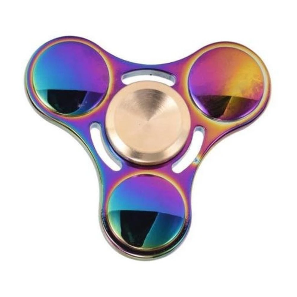Babelemi Spinner Радуга Цвет амулеты из сплава металла и цинка Спиннеры ручной блесны