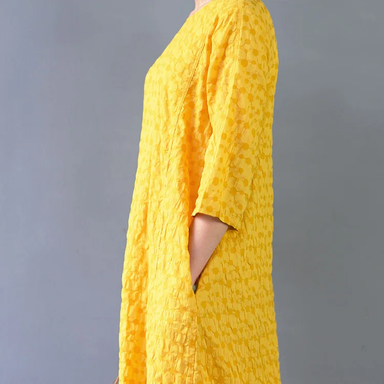 Осень 2017 г. оригинальный Дизайн Для женщин Винтаж элегантный круглым вырезом