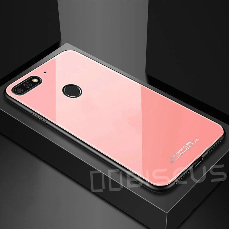 Роскошный чехол из закаленного стекла для Huawei Mate 20 Honor 7S 20S 7C 7A 30 Pro 8A 8X 10i 9X 9C 30S 9 10 Lite