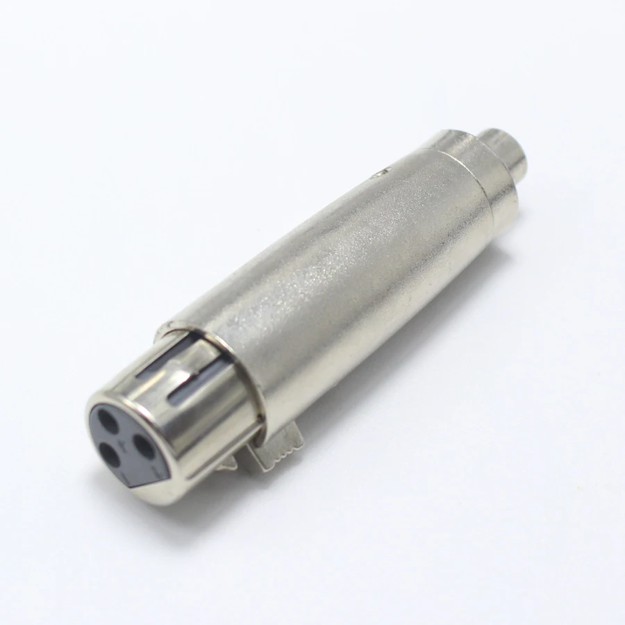 NinthQua 1 шт. RCA гнездо XLR 3Pin AV аудио разъем MIC Разъем караоке адаптер