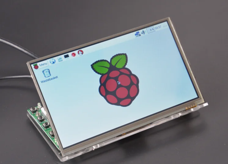 E & M 7 дюймовый 1024x600 емкостный сенсорный дисплей IPS экран ЖК мониторы модуль HMDI