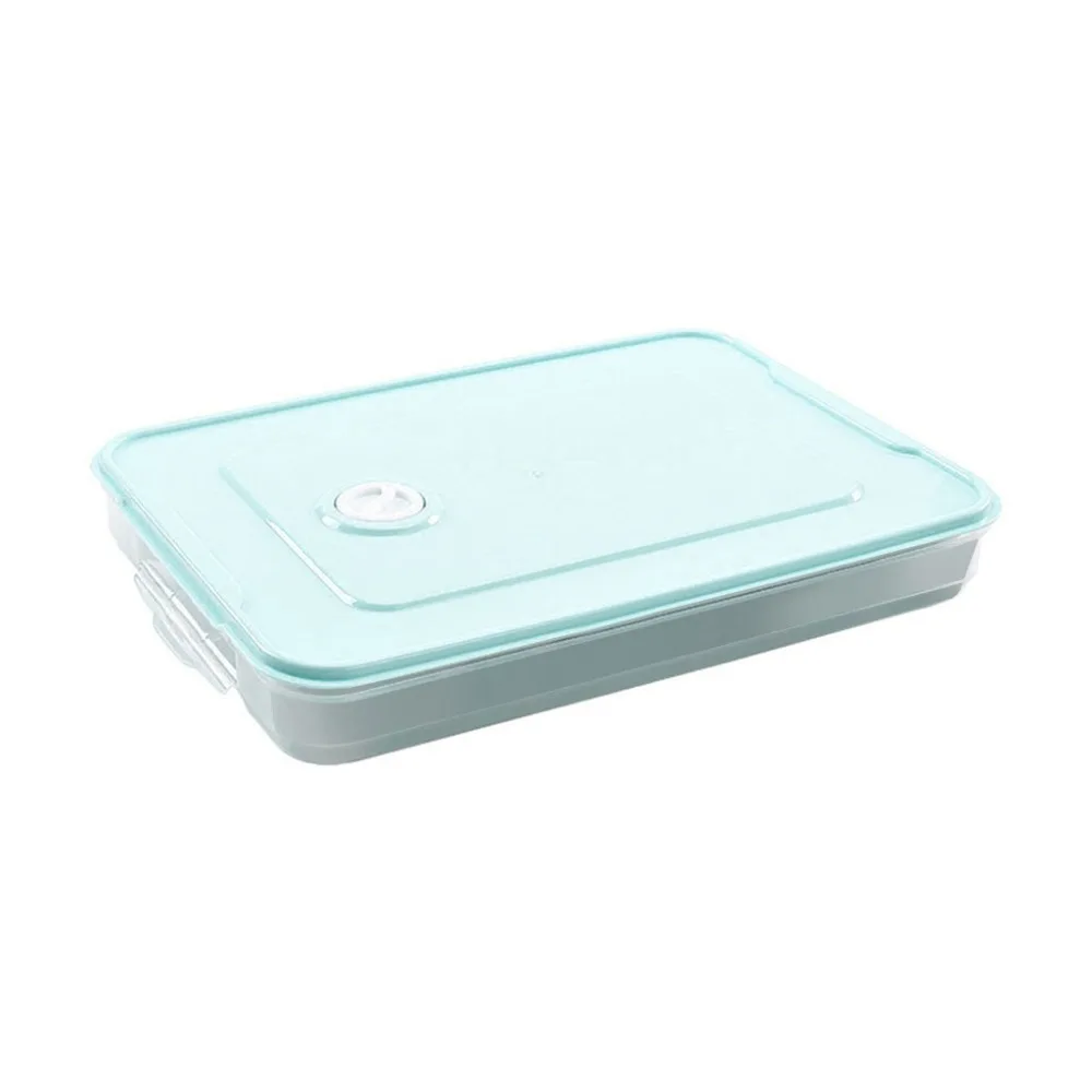 Один многослойный, для холодильника контейнер для хранения Пластик коробка Еда пельменей герметичный Домашний Органайзер зерна бобы Коробки Чехол Инструменты BB4
