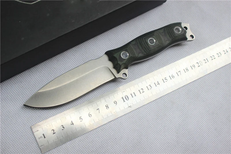 Высокое качество OEM тактический фиксированным лезвием Ножи D2 Сталь Походные ножи
