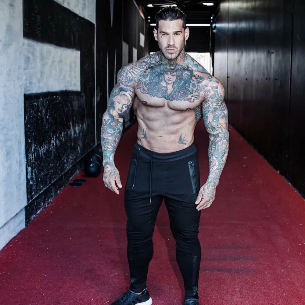 Мужские спортивные штаны для фитнеса, тренажерного зала, тренировок, спортивная одежда, спортивные штаны для мужчин, осенние спортивные штаны для тренировок, бега, M-XXL