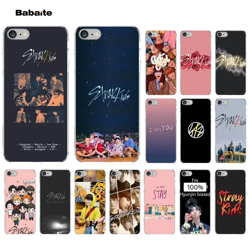 Babaite KPOP Stray Kids DIY Окрашенные красивые аксессуары для телефонов Чехол iPhone X XS MAX 6 6S 7