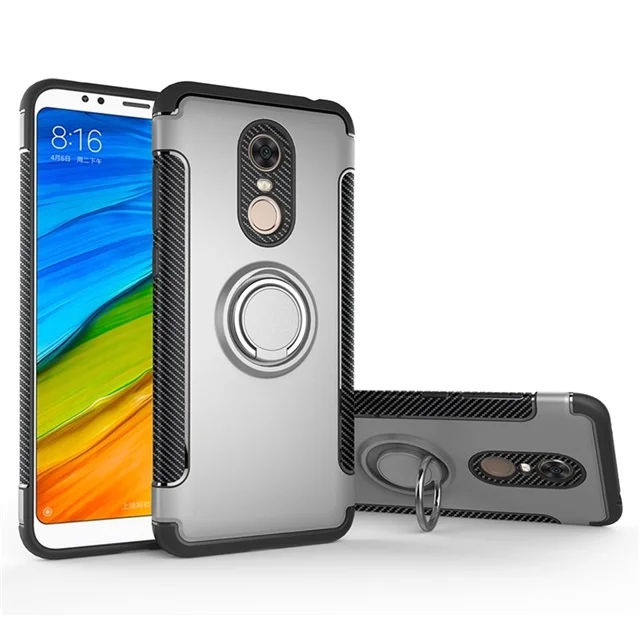 Silver Противоударный защитный чехол для Red mi 5 Plus Note 5 из силикона ТПУ+ PC задняя крышка для Xiao mi 9 mi 9 SE mi 8 mi 8 Lite A2 на PocoPhone F1 - Цвет: Silver