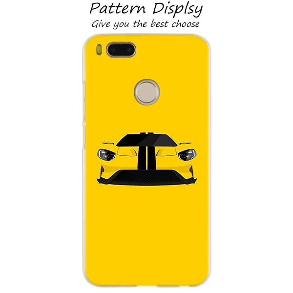 07 MLLSE крутой спортивный автомобиль Co mi c Прозрачный чехол для Xiaomi mi Play Pocophone F1 8 A1 A2 Lite 6 6Plus mi x 3 2S красный mi Note 4x5 6 S2 - Цвет: 07