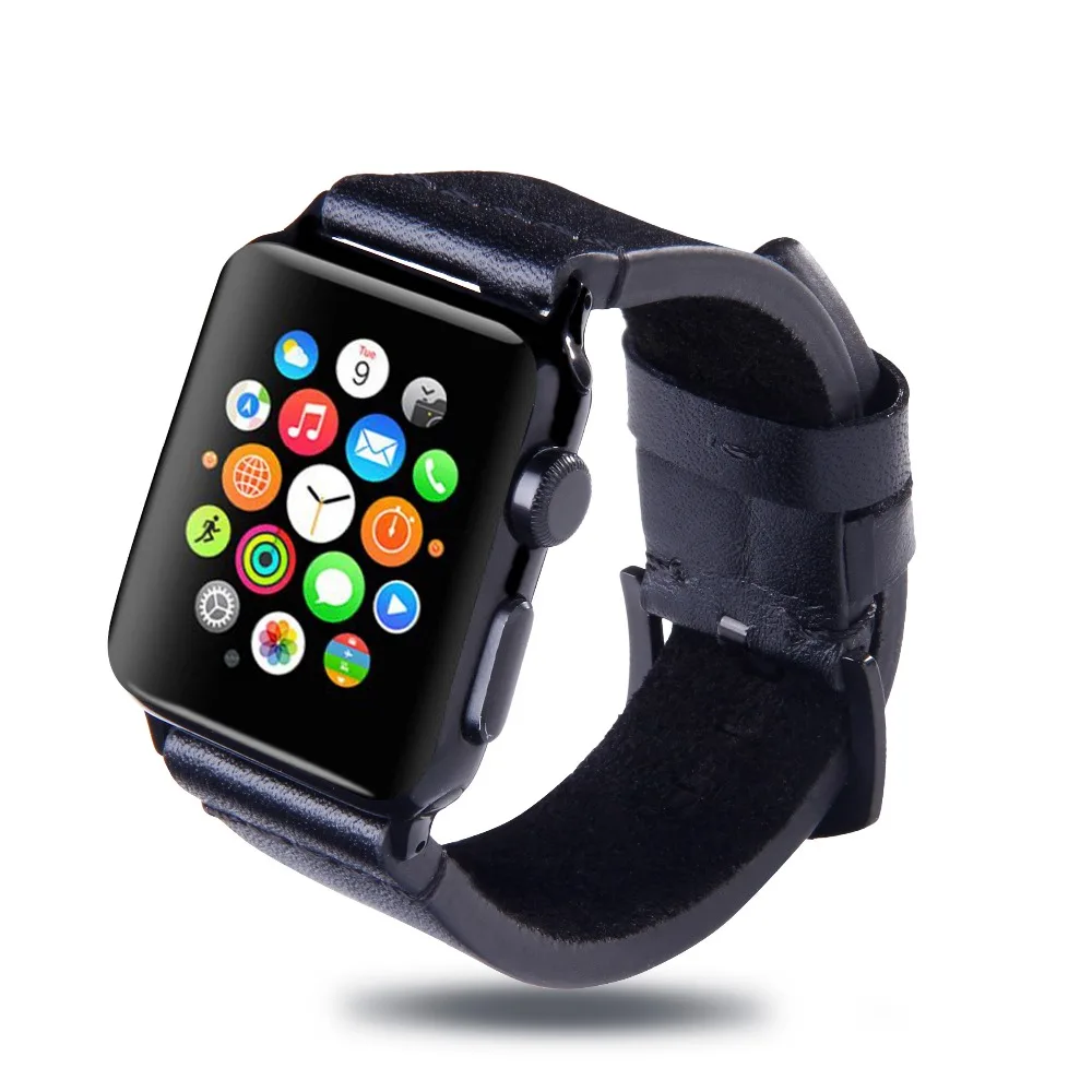 Кожаный ремешок для apple watch Series 1/2/3 заменить браслет Ремешок Watchstrap 38mm 42 мм|Ремешки