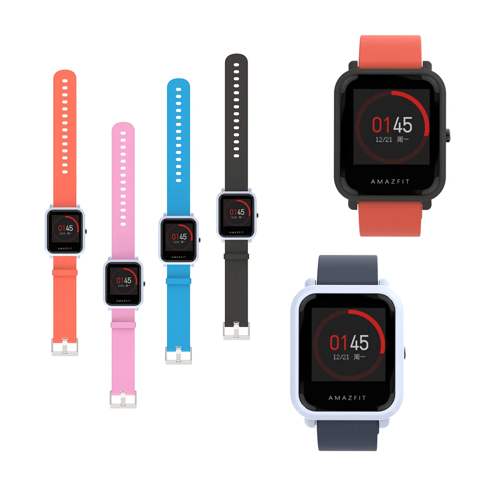 Защитный чехол Mijobs Amazfit для Xiaomi Huami Amazfit Bip BIT PACE Lite Youth Smart watch ремешок пластиковый корпус ПК Бампер