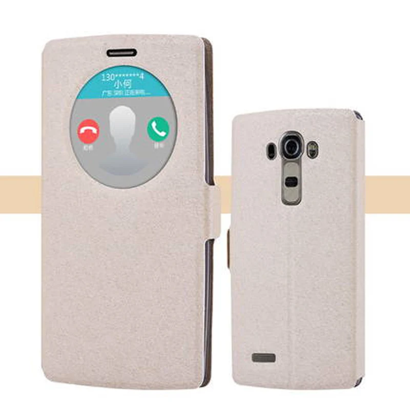 Открытое окно кожаный чехол для LG G4 телефона Чехол G 4 IPad Mini H810 H815T H818P H819 F500 VS999 флип