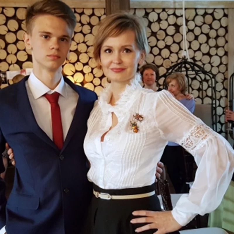 MissFoFo полосатая блузка с цветочным принтом и бантом Коммерческая 2019 тонкая