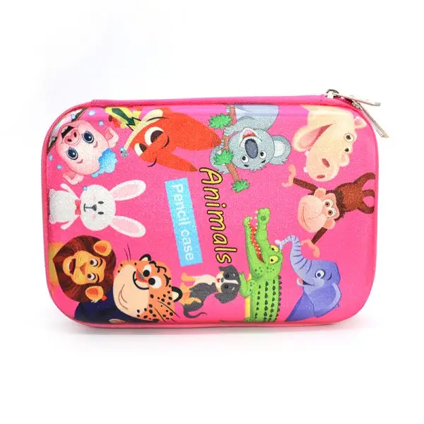 Rose animal Чехол для карандашей школьные принадлежности Estuche Escolar Trousse Scolaire Stylo Estojo Escola EVA Kalem Kutusu чехол для карандашей с единорогом - Цвет: Rose animal