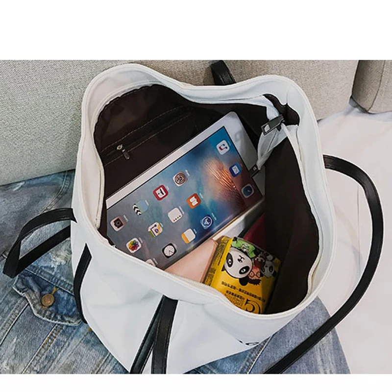 

Jiessie&Angela Casual Big Women Tote Bags Women Large Capacity Shoulder Bag Fashion Handbags For Women Bag