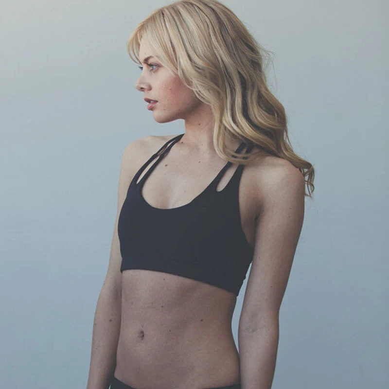 Горячие Для женщин Сплошной Цвет тонкий сексуальный жилет висит шеи майки