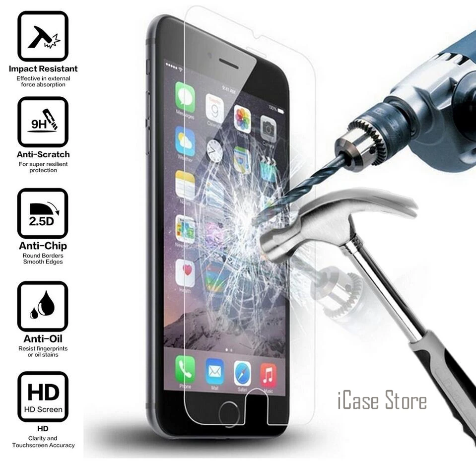 2.5D 9 H Премиум закаленное Стекло для iPhone 6 S 7 плюс 5 5S se 4 4S Apple Экран протектор