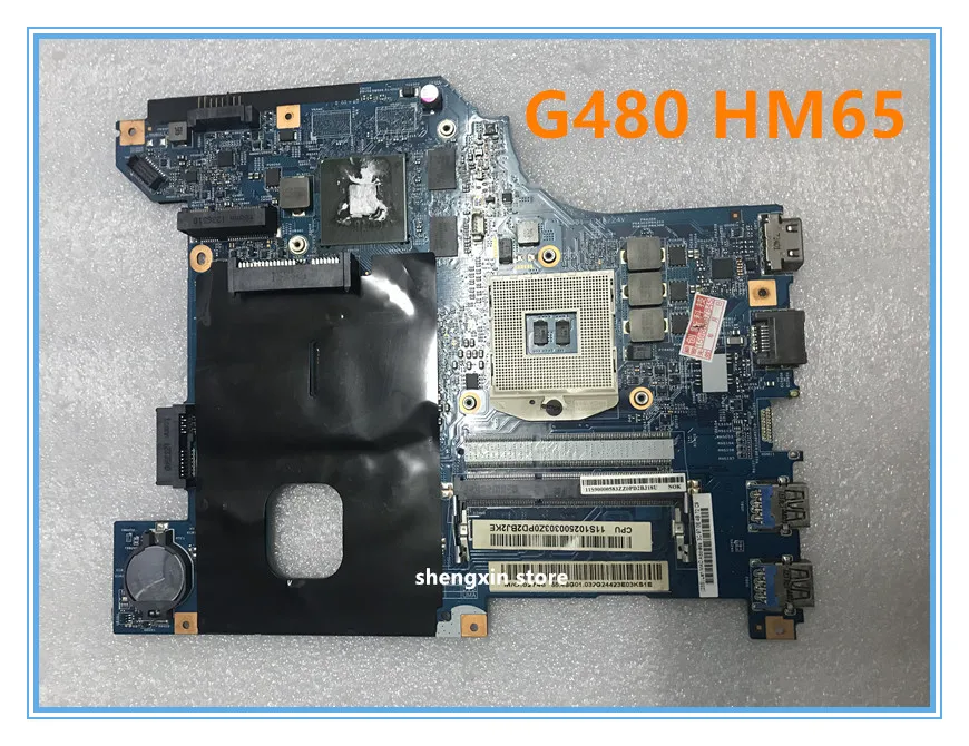

Original 48.4SG12.011 For Lenovo G480 laptop Motherboard HM65 48.4SG12.011 Mainboard test 100%