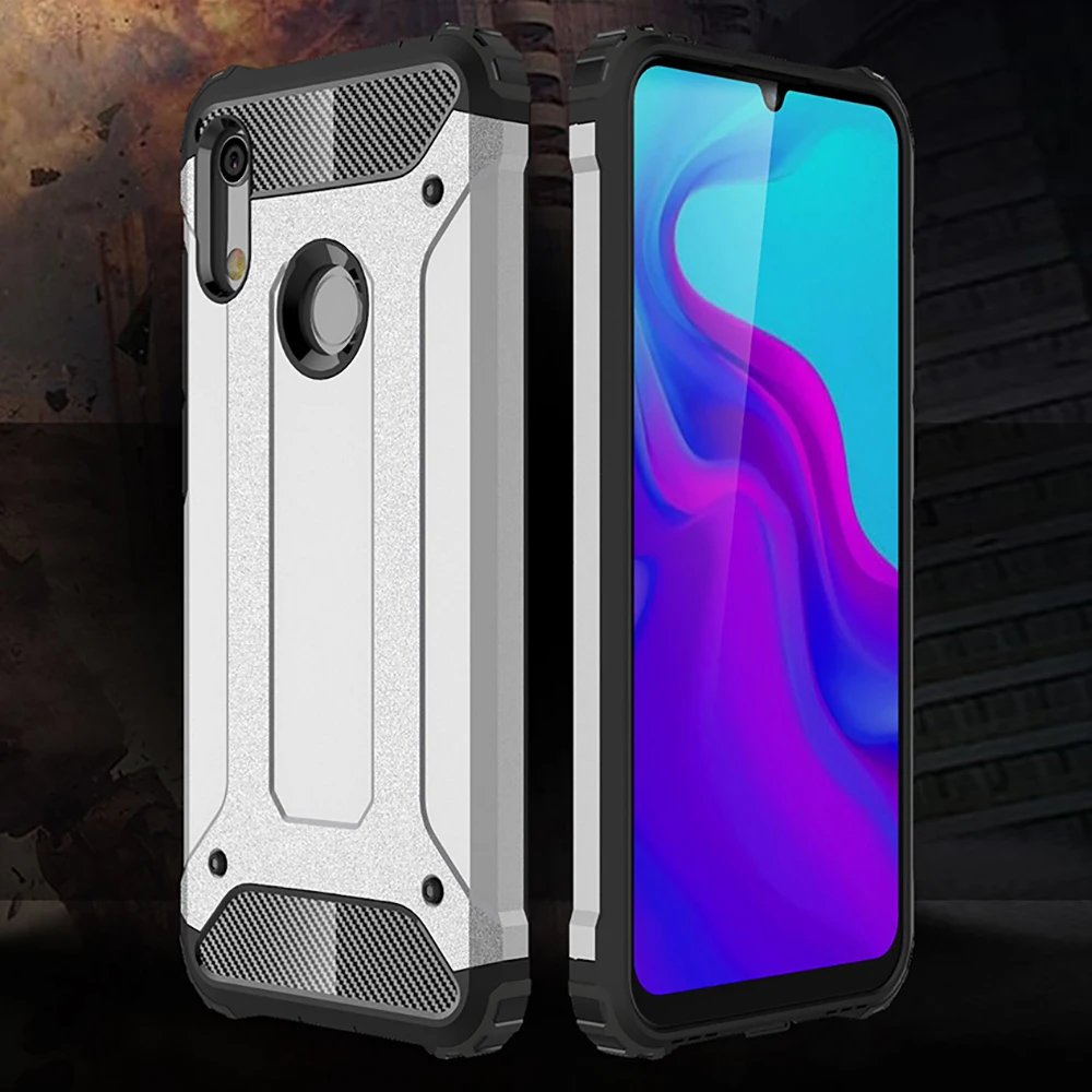 Противоударный защитный чехол для Huawei Y6 2019 Prime Honor 8A Задняя панель телефона