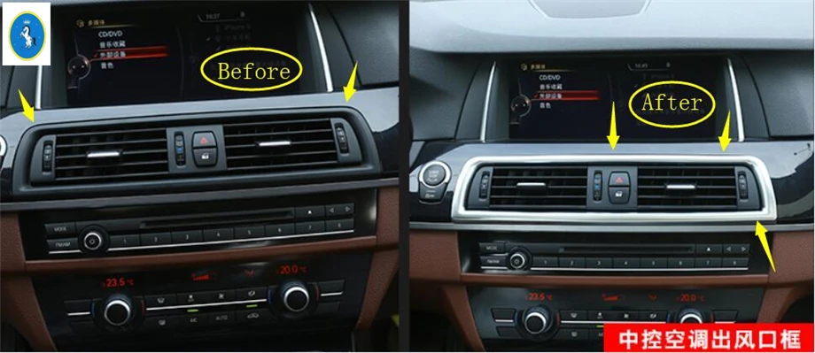 Yimaautotrim аксессуары для интерьера центральный Кондиционер AC выход вентиляционное