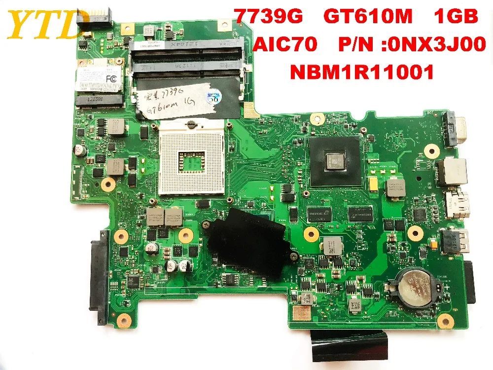 Оригинальная материнская плата для ноутбука ACER 7739G GT610M 1 ГБ AIC70 PN 0NX3J00 NBM1R11001