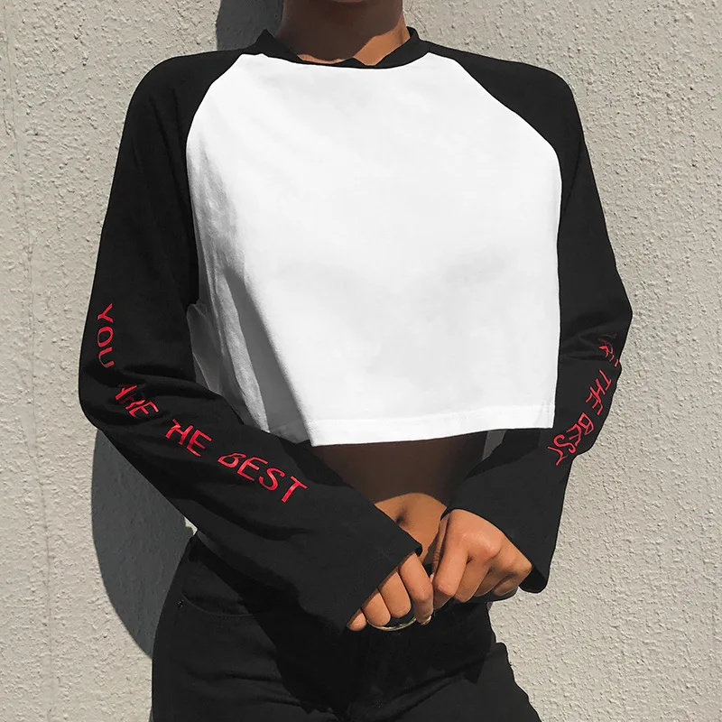 Harajuku топы женские футболки с буквенным принтом 2019 новые Ins Модные свободные