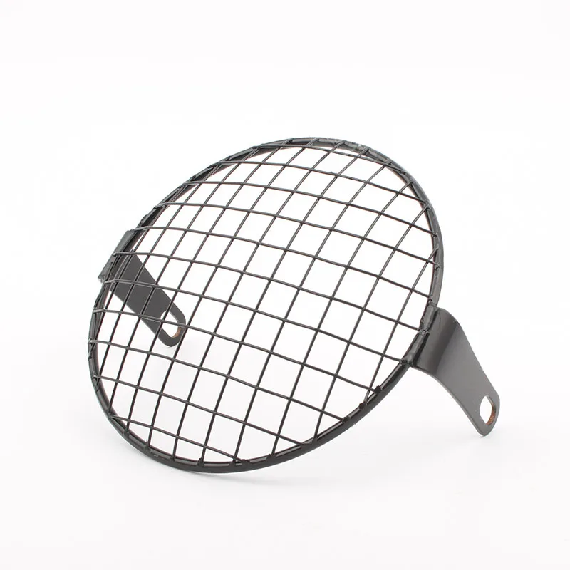 6 3 &quotРетро сетка стальной щит мотоцикл фара решетка абажур Автомобильная крышка