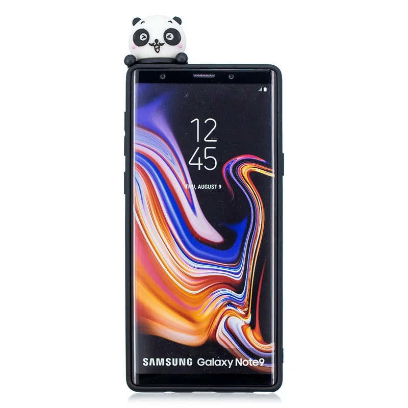 Painted Case For Samsung Galaxy Note 8 9 Protective Shell 3D Cute Silicone Back Cover Soft phone accessories |
