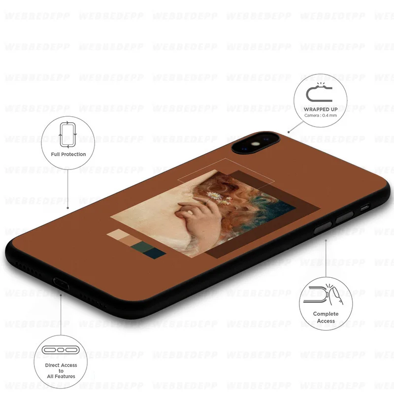 Mona Lisa Art David lines Soft Case for Samsung Galaxy S10 S10e S9 S8 Plus S7 S6 Edge &amp J6 2018 Note 10 9 8 |